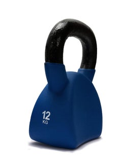 anythingbasic. Kettlebell of 12Kg (26.4LB) Includes 1 * 12Kg (26.4LB) | Material : Iron with Rubber Coat | Exercise, Fitness and Strength Training Weights at Home/Gym | Unisex  - Image 1