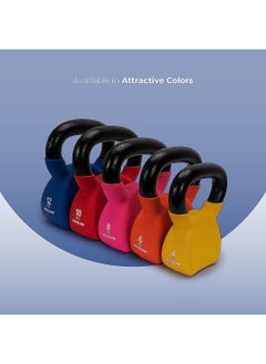anythingbasic. Kettlebell of 12Kg (26.4LB) Includes 1 * 12Kg (26.4LB) | Material : Iron with Rubber Coat | Exercise, Fitness and Strength Training Weights at Home/Gym | Unisex  - Image 5