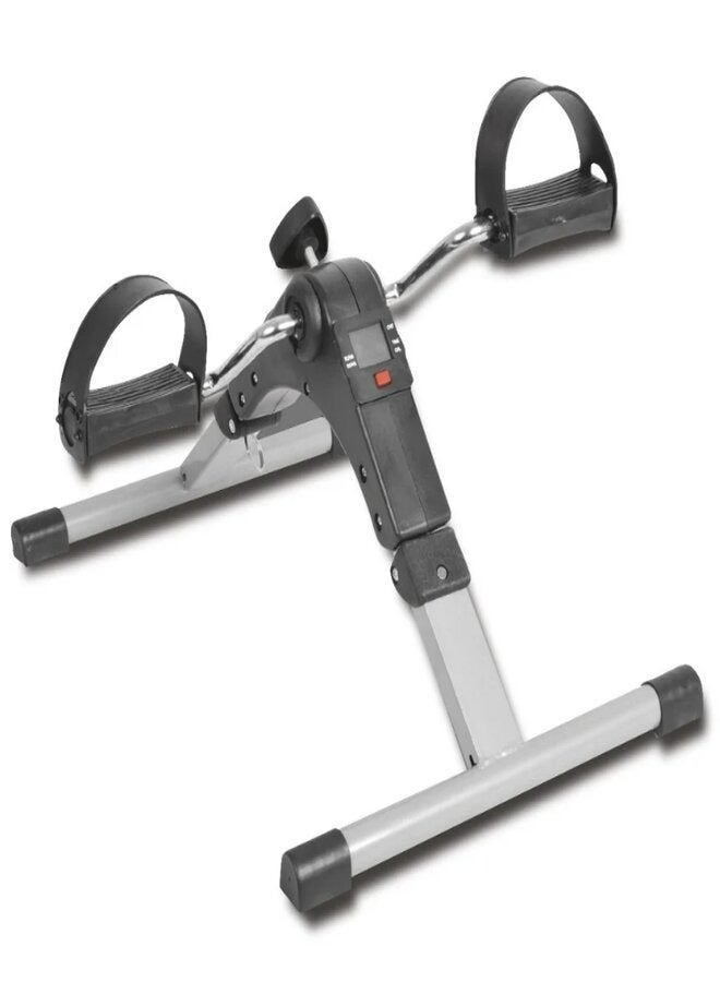 Denx DX2507 Foldable Leg Arm Exerciser Pedal Mini Home Exercise Bike with Monitor for Men Women - Image 3