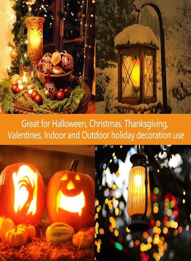 Bitrue LED Flame Light Bulbs, 4 Modes Blue Flame Effect Bulbs, E26 Base Fire Light Bulb with Gravity Sensor, Flickering Light Bulbs for Halloween Home Decor(Blue 2 Pack) - Image 4