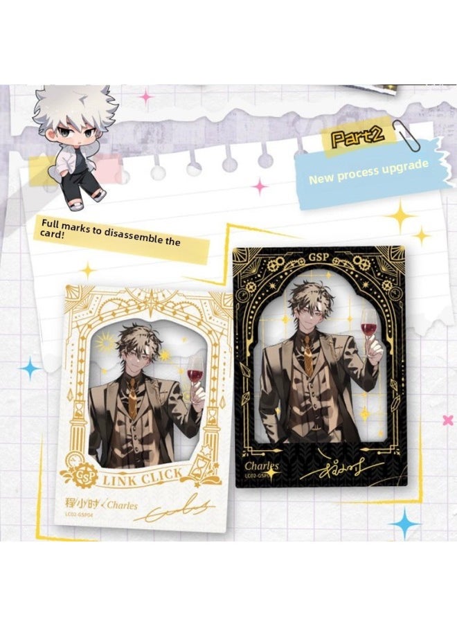 Generic - Collection Of Card Society Time Agent Card Time Gap Second Edition Qiao Ling Lu Guang Cheng Hours Collection Full Box Of Cards-Color:Card Collection Club-nezha Collector's Edition 1 Box Of 16 Packs (retail 10 Yuan Pack) - Image 1