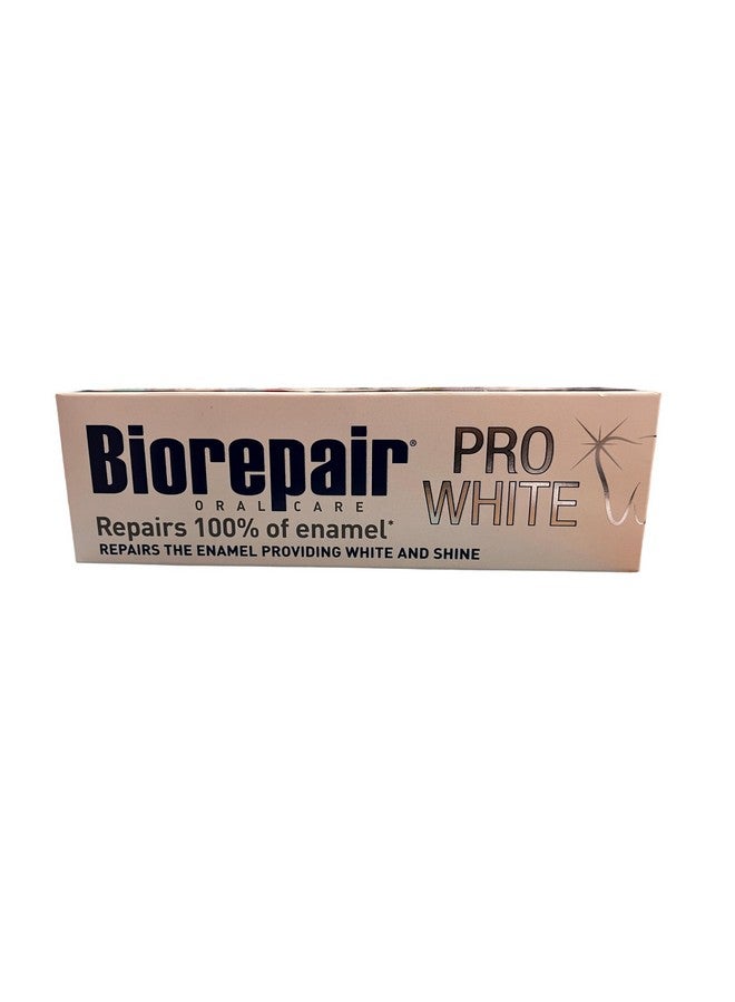 Biorepair : "Whitening" Toothpaste With Microrepair * 2.5 Fluid Ounce (75Ml) Tubes (Pack Of 2) * [ Italian Import ]