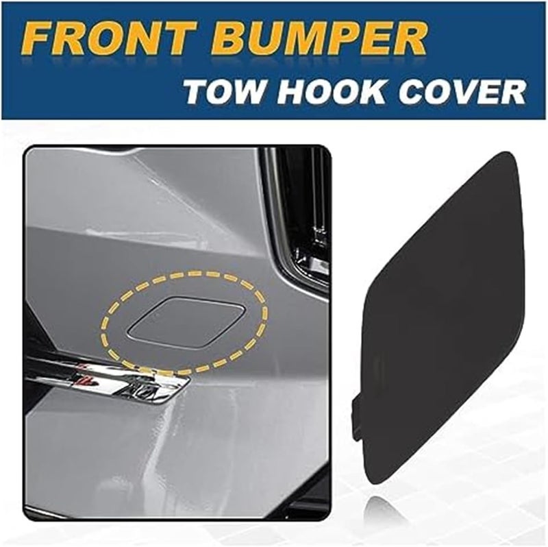 QASULER Tow Hook Eye Cover for Volvo XC60 - Image 5