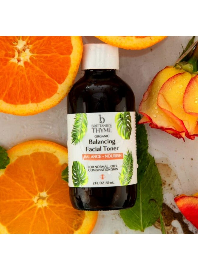 بريتانيز تايم تونر الوجه بريتاني ثيم العضوي المتوازن بخلاصة بندق الساحرة، 113 مل | زيت النعناع والبرتقال الحلو يُهدئ البشرة ويُهدئها | تونر لطيف وسريع المفعول - Image 3
