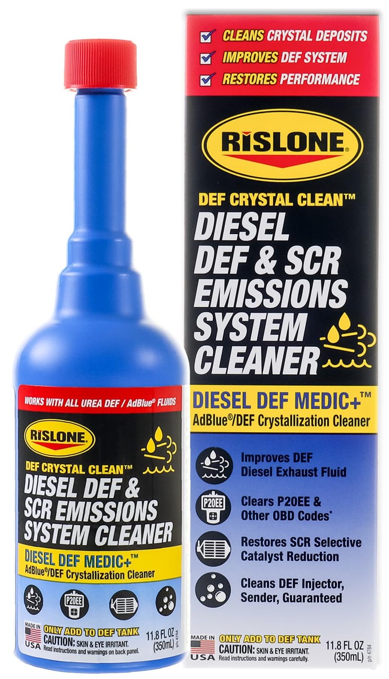 Rislone 4784 DEF Crystal Clean Diesel DEF SCR Emissions System Cleaner 118 oz - Image 2