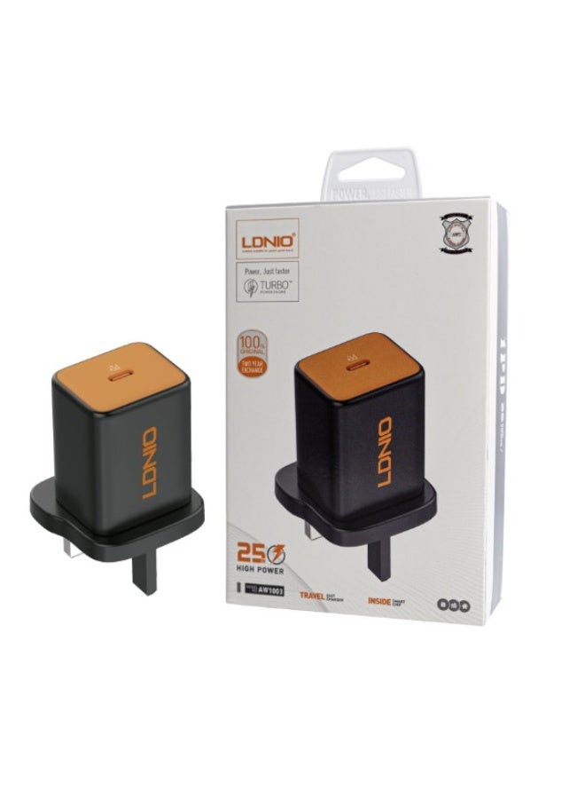 LDNIO PD 25W Single Output Wall Charger