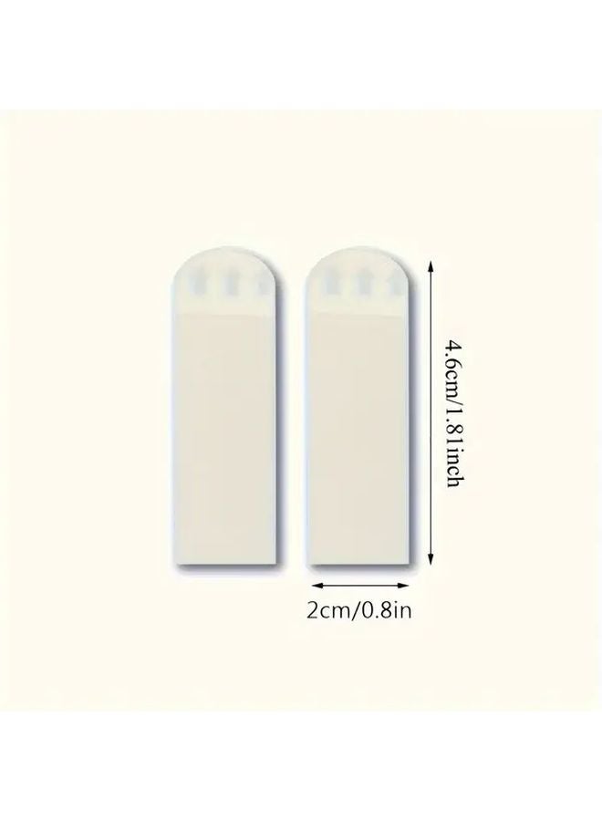 12 Pcs Heavy Duty Removable Adhesive Strips No Residue Double Sided Tape For Wall - Image 3