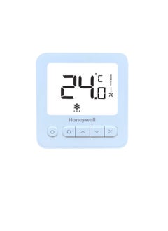 Honeywell Honeywell Digital Thermostat WS8 Extra large LCD White Back light Display 2 Pipe Heat Cool With Manual or Automatic 3Speed Fan Control  Suitable for Chiller Compressor HVAC System 230V  - Image 3