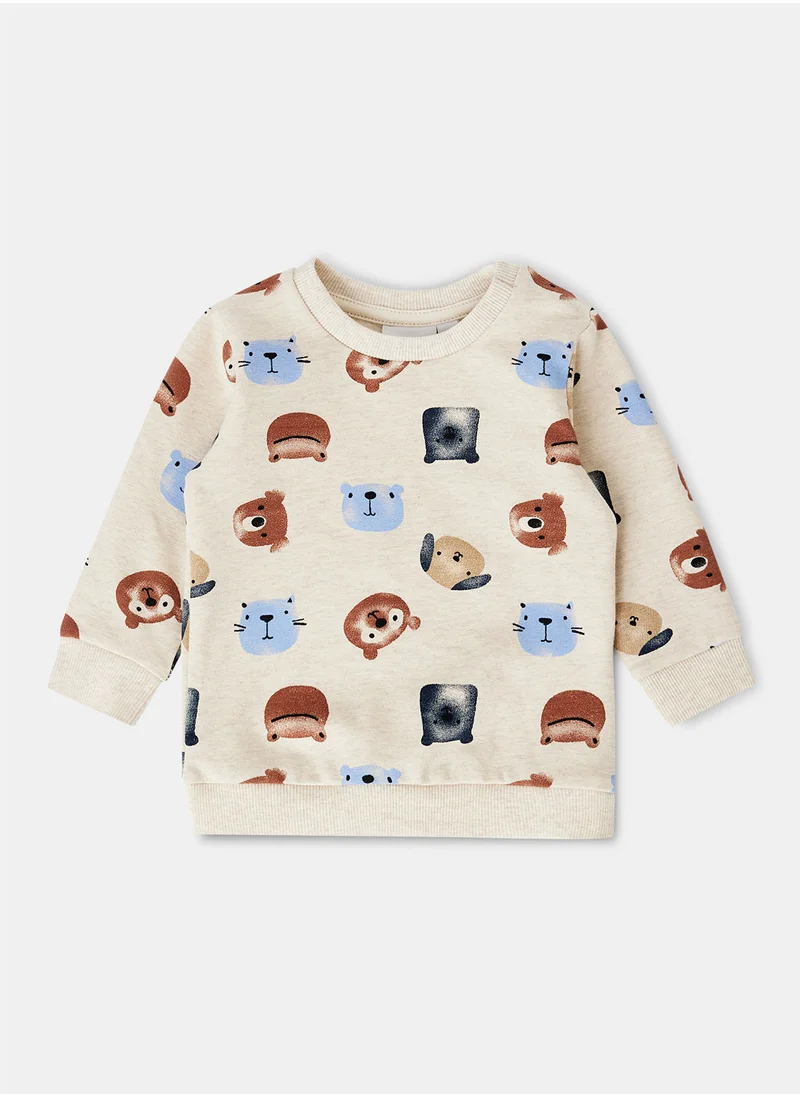 نيم ات Boys Printed Sweatshirt