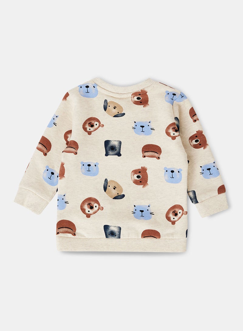 Boys Printed Sweatshirt