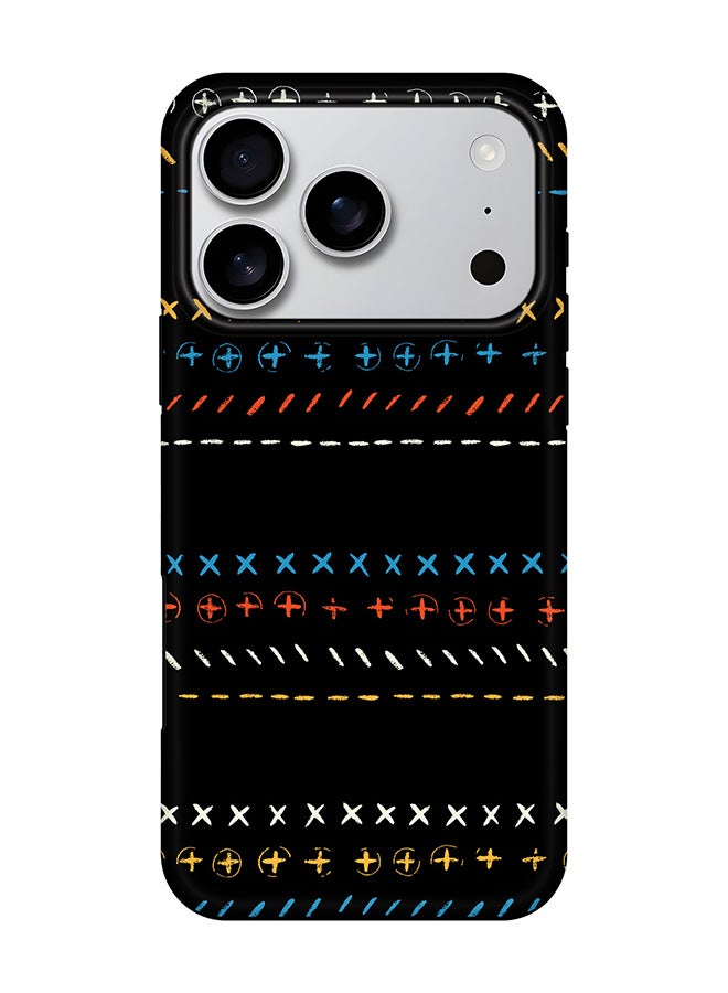 Stylizedd Tough Pro Magnetic Case for iPhone 17 Pro, Dual Layer hybrid PC + TPU Mobile Cover Matte - Basic Math