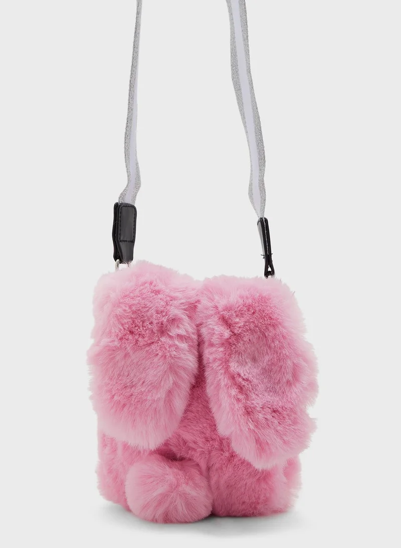 Claires Kids Bunny Rabbit Crossbody