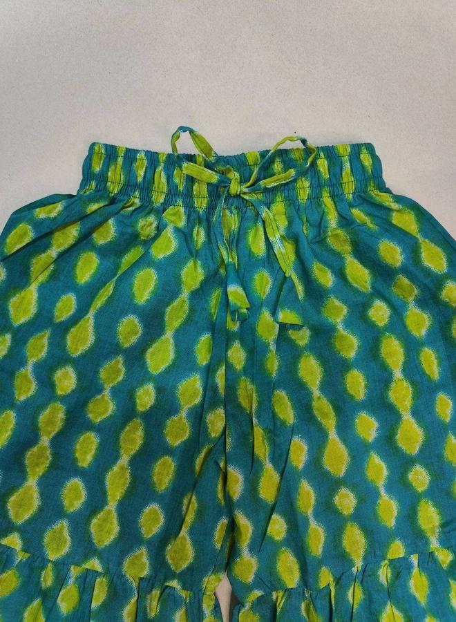 Maithili Embellished Printed V-Neck Kurta and Pants Set - Image 4