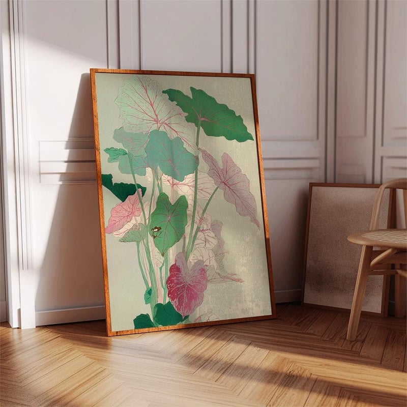 TNESSENTIAL Caladium Plant Poster, Vintage Botanical Print, Tropical Home Decor - Image 4