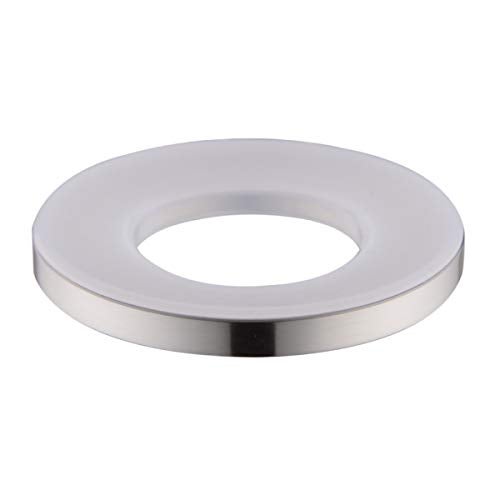 SINKINGDOM Bathroom Brass Mounting Ring for Vessel Sink, by SINKINGDOM Brushed Nickel - Image 1