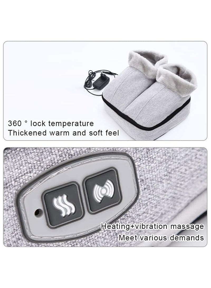 general Electric Foot Warmer and Massage Heated Slipper with Detachable Fleece Inner Lining Thermal Shoes Soft Feet Warmers Slippers - Image 2
