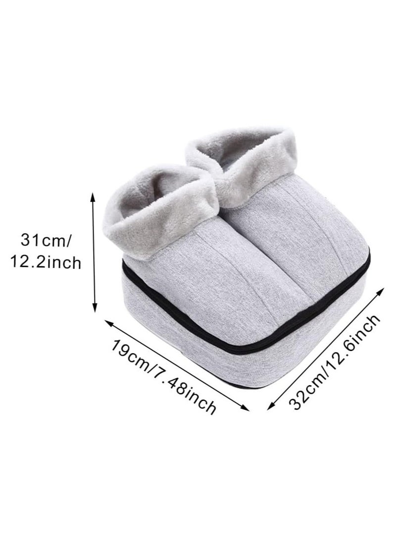 general Electric Foot Warmer and Massage Heated Slipper with Detachable Fleece Inner Lining Thermal Shoes Soft Feet Warmers Slippers - Image 5