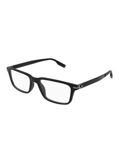 Men's Rectangle Eyeglass Frame - MB0252O 001 56 - Lens Size: 56 Mm