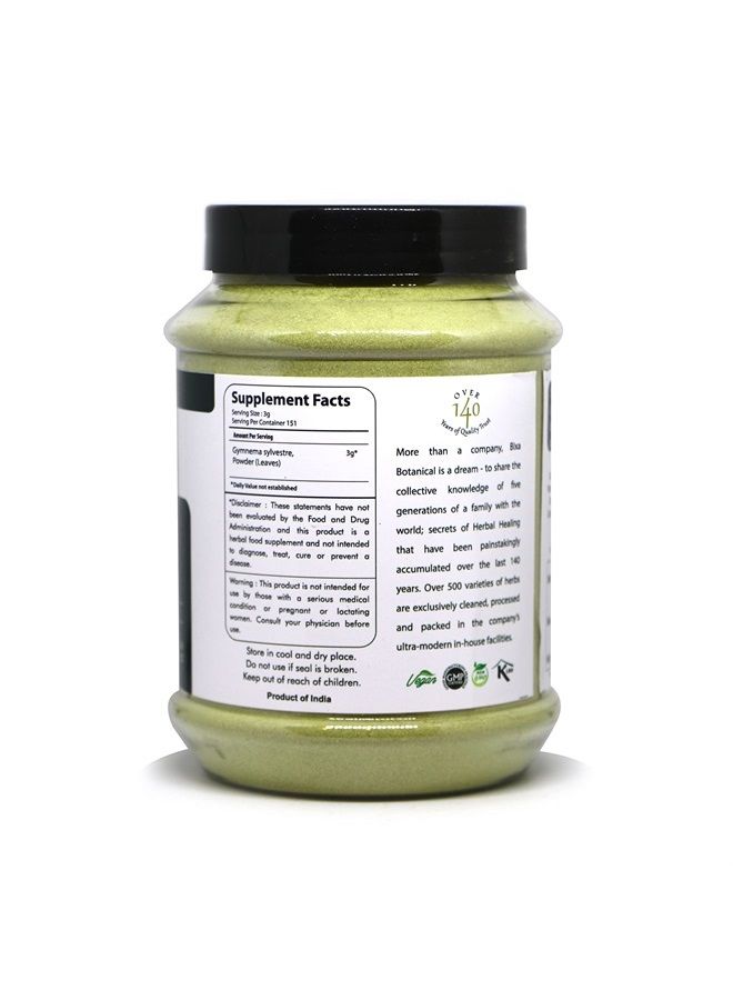 bixa BOTANICAL Gymnema Leaf Powder (Gudmar, shardunika)| Digestive Stimulant | Natural Herbal Supplement |(1 Pound 16Oz)  - Image 4
