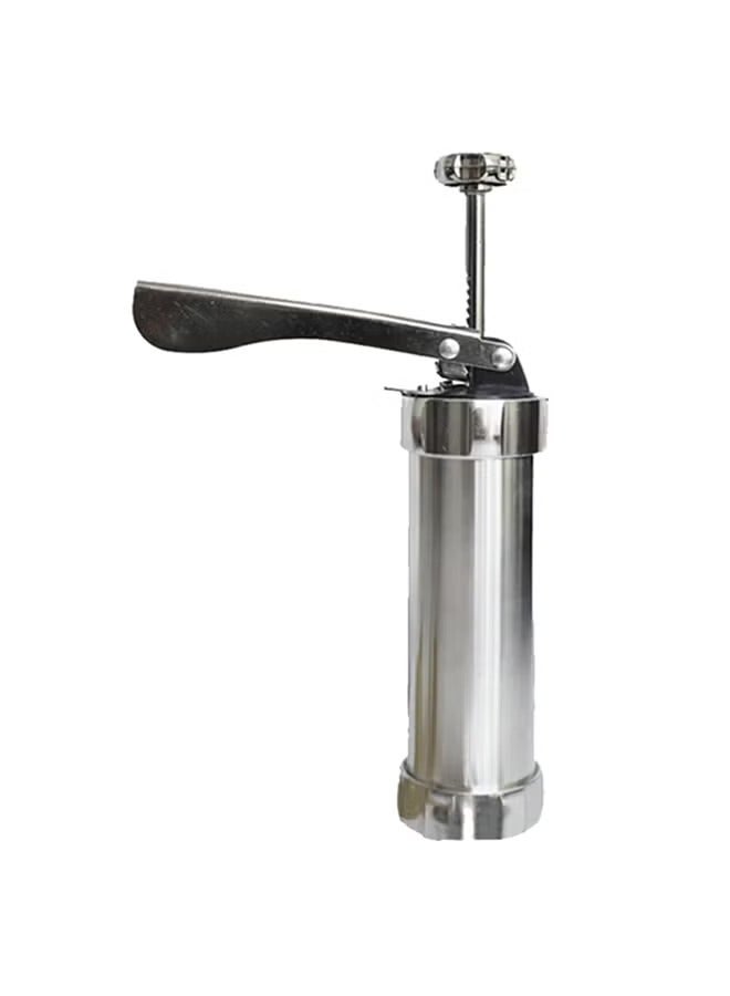 طقم كبس و كبسولات الكوكيز - 20 قطعة - فضي - Image 2