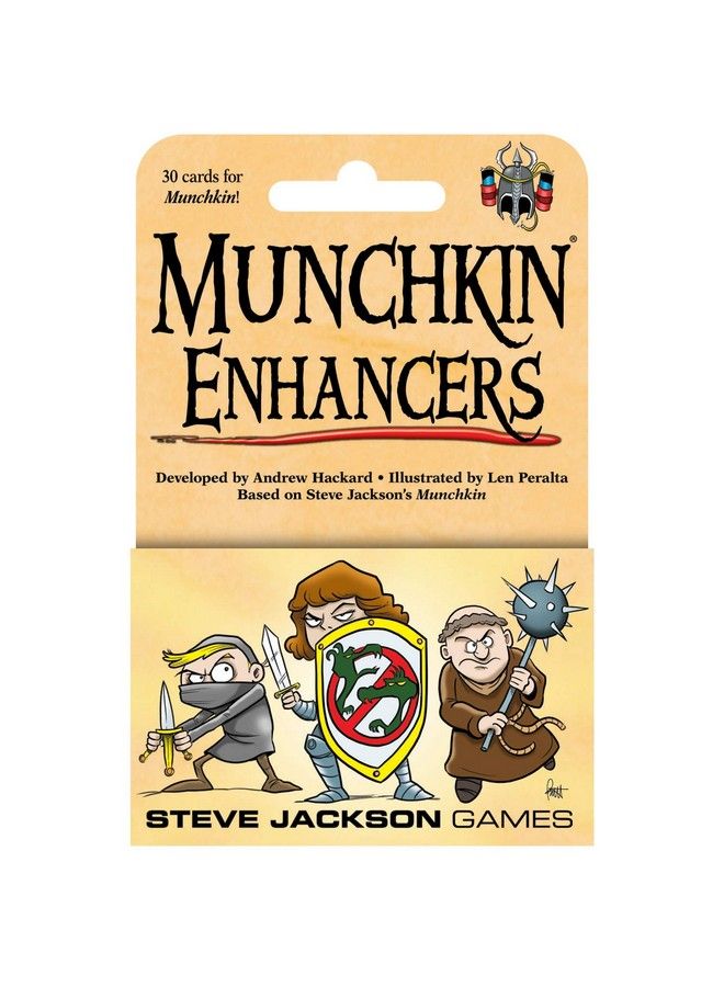 STEVE JACKSON GAMES لعبة بطاقة Munchkin Enhancers (Miniexpansion)؛ 30 بطاقة؛ لعبة الكبار والأطفال والعائلة؛ لعبة تقمص الأدوار الخيالية والمغامرة؛ الأعمار 10+؛ 36 لاعبا ; متوسط وقت اللعب 120 دقيقة؛ من - Image 2