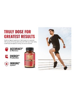 agobi 9in1 Brain Support Supplement Made with 9 Natural Ingredients - 60 Capsules  - Image 4