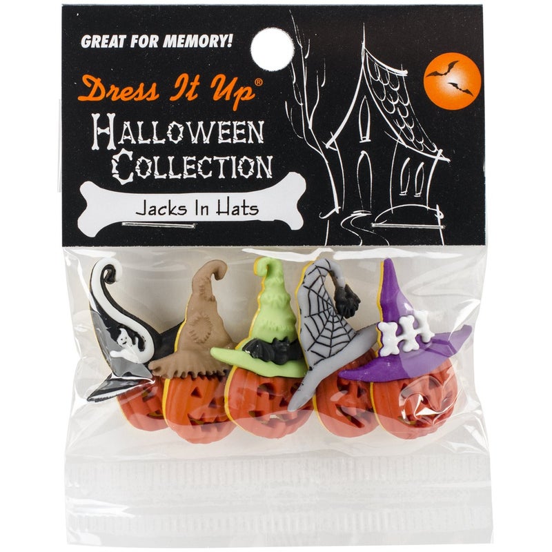 Dress It Up 6688 Jacks in Hats Embellishments