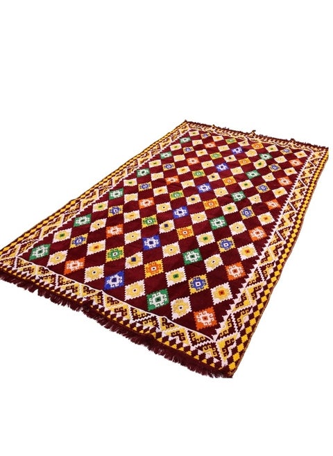 Excellent Syrian double-sided rug and rug, with a velvety texture, with beautiful patterns made of high-quality foods, ground seating mats for trips, camping, hiking, and land, a luxurious rug 3X2 M