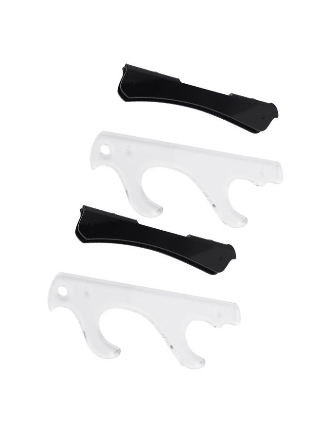 Thoraya - Sword Stand Sword Holder Acrylic 2 Layer Wall Mounted Samurai Sword Stand Lightsaber Display Rack - Image 1