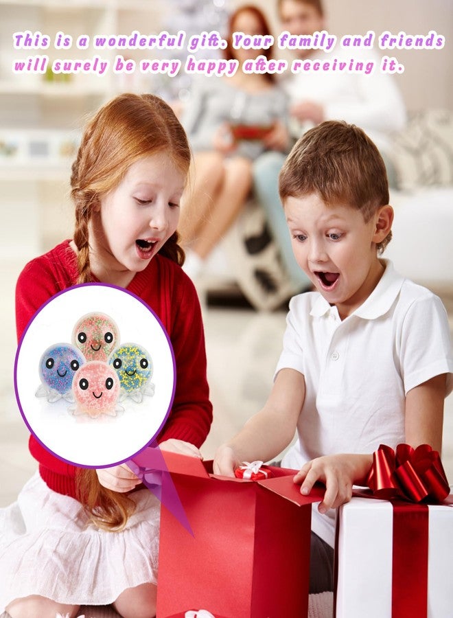 CartHome لعبة إسفنجية، تتضمن لعبة إسفنجية كبيرة وملونة على شكل حيوان لطيف لتخفيف التوتر، وتخفيف التوتر والترفيه اليومي الممتع (أخطبوط). - Image 5