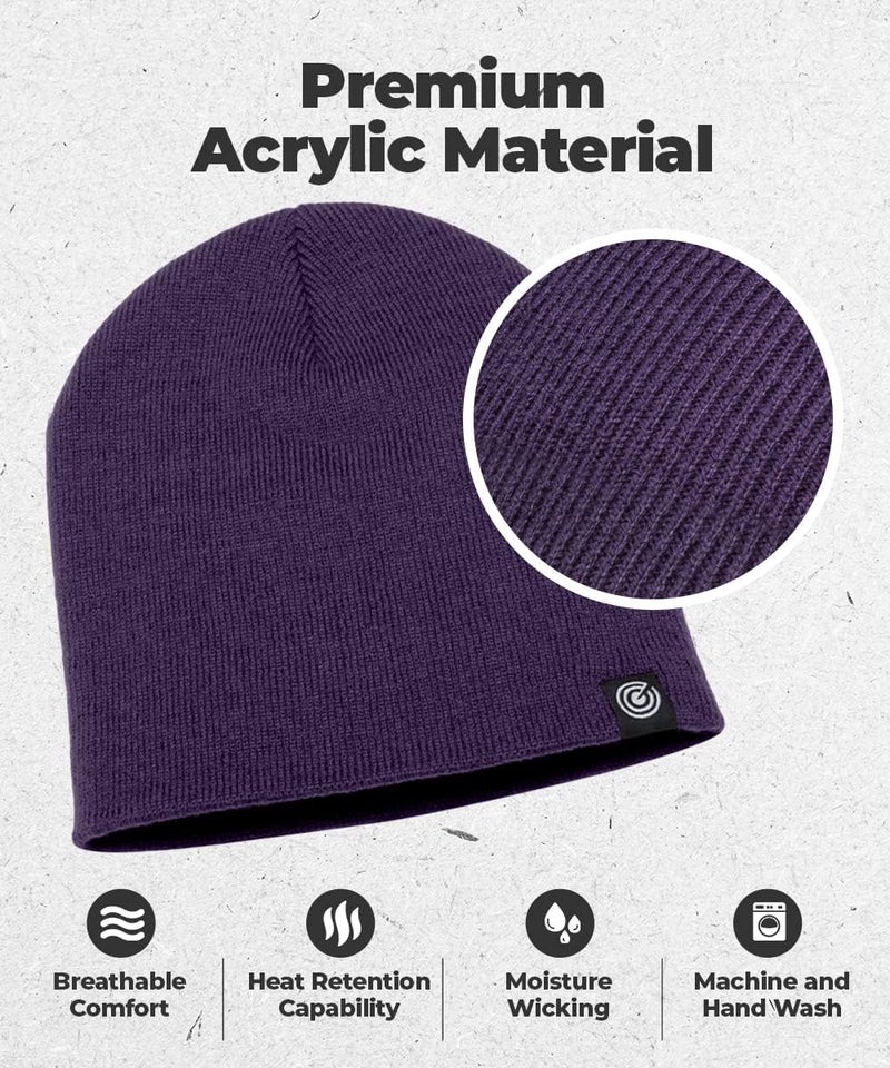 Revony Original Beanie Cap - Soft Knit Beanie Hat - Warm and Durable - Image 2