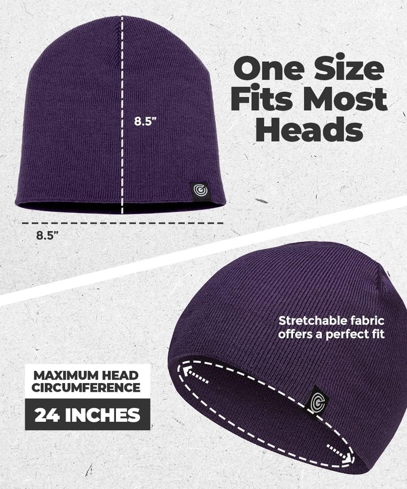 Revony Original Beanie Cap - Soft Knit Beanie Hat - Warm and Durable - Image 5