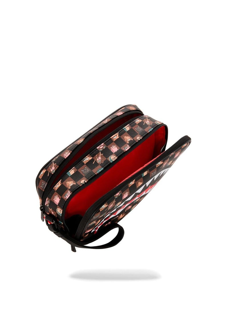 SPRAYGROUND PEEKING CHARACTERS REMIX TOILETRY BRICK - Image 4