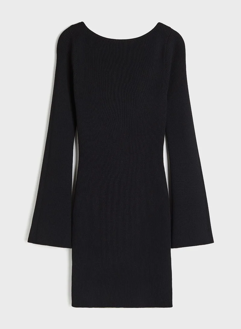 H&M Ribbed Knit Dress