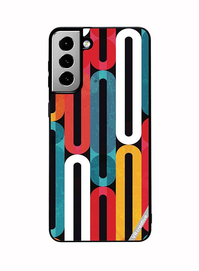 VR CREATIVE Protective Case Cover For Samsung Galaxy S21 FE 5G Marcus Water Multicolor Design - Image 1