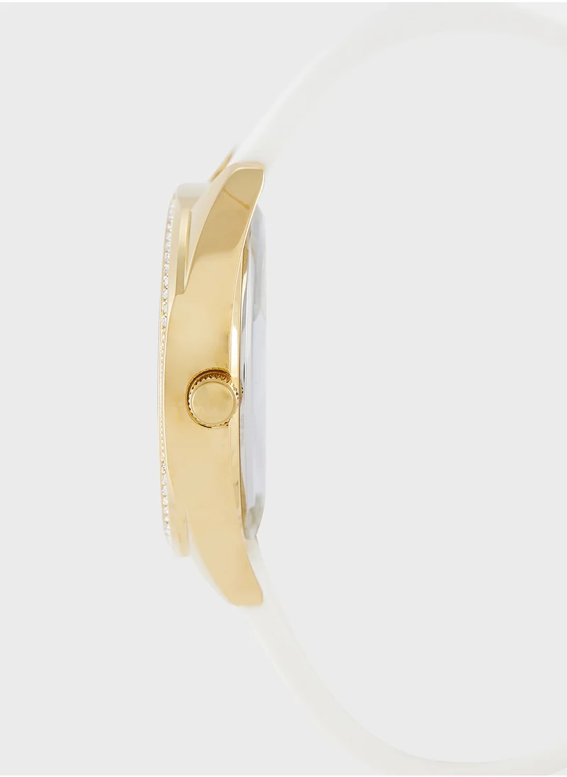GUESS Delilah Silicon Strap Analog Watch