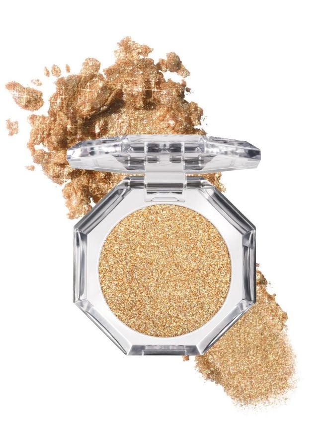 Too FacedCosmetics TOO FACED Disco Crush High Shine Glitter Eye Shadow + Face Sparkle Hypnotic - Light Gold Sparkle1.5g - Image 1