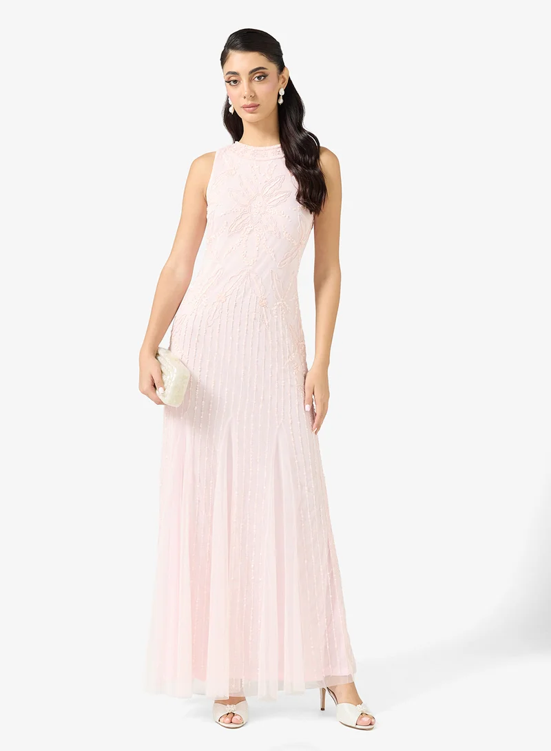 Beaded Embellished Mermaid Gown