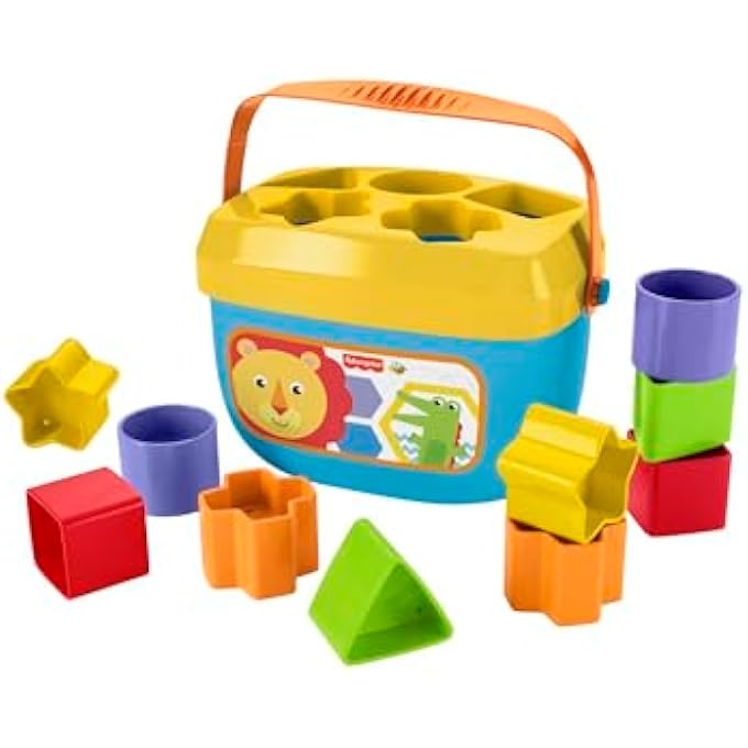 BABY'S FIRST BLOCKS SET, SHAPE-SORTING TOY - Image 1