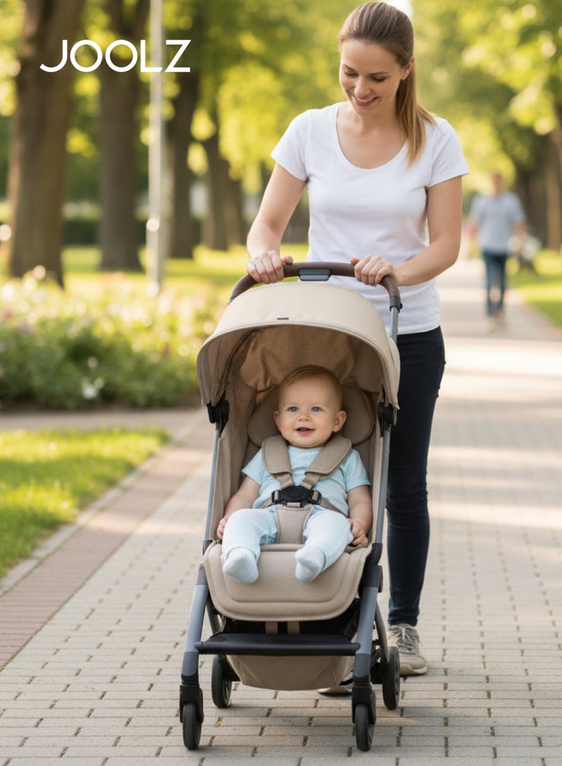 جولز إدخال حديثي الولادة لعربات إير بلس وإير٢ وداي٥ وهب | وسادة مقعد مريحة للرضع | يطوى بسهولة مع العربة | دعم خفيف الوزن ومناسب للسفر للطفل | ٧٠ × ٣٠ × ٨ سم - Image 2