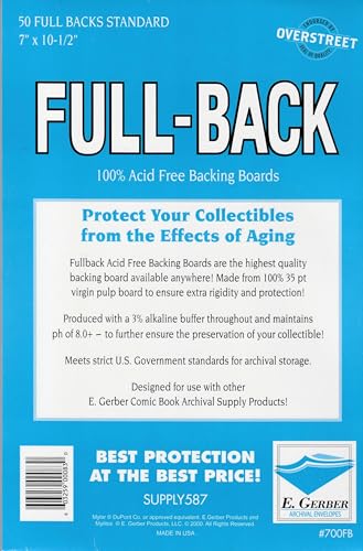E. Gerber Full Back Boards - Standard - 50ct Pack - Image 3