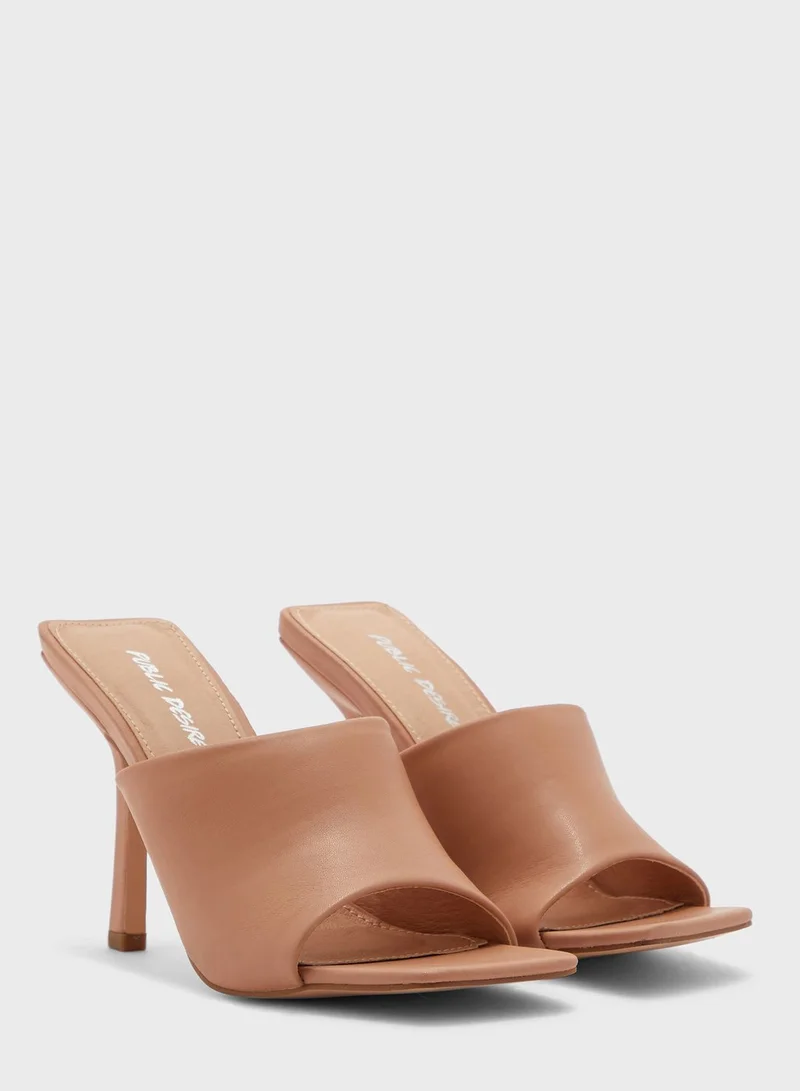 PUBLIC DESIRE Zavia High Heel Sandals