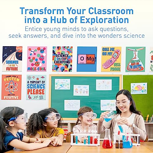 Sweetzer & Orange S&O Large Science Posters for Classroom Elementary School, Educational Setup for study area, Science themed billboards for High Schools Decor, Scientific Inspirational banners for Teaching Area- 10PC - Image 4