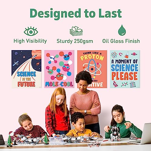 Sweetzer & Orange S&O Large Science Posters for Classroom Elementary School, Educational Setup for study area, Science themed billboards for High Schools Decor, Scientific Inspirational banners for Teaching Area- 10PC - Image 3
