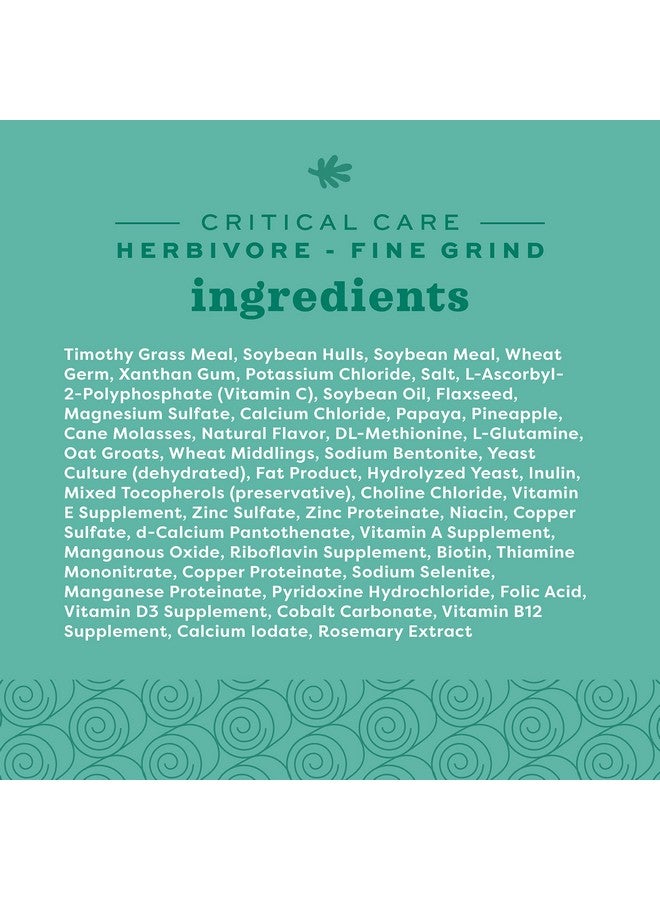 أوكسبو للعناية المركزة بصحة الحيوان، عشبة، مطحونة ناعمة بنكهة البابايا، كيس 100 جرام - Image 5