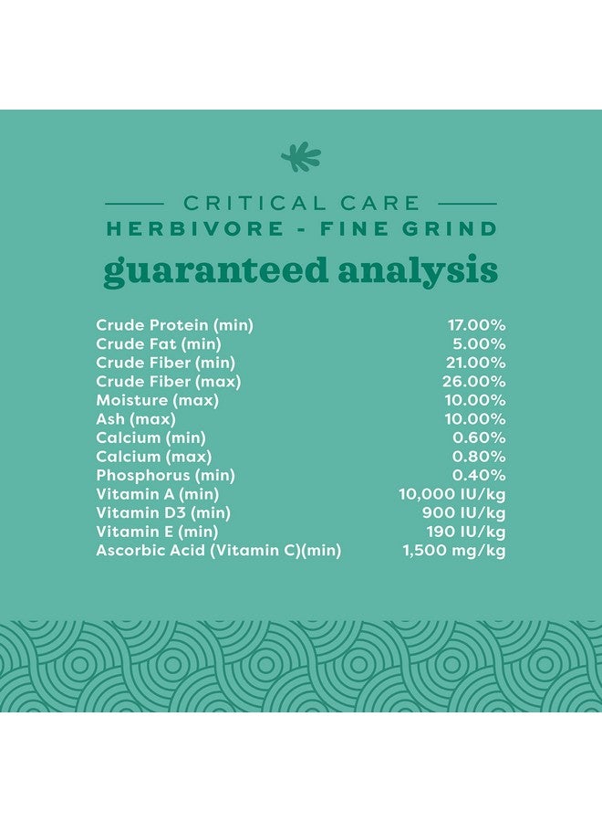 أوكسبو للعناية المركزة بصحة الحيوان، عشبة، مطحونة ناعمة بنكهة البابايا، كيس 100 جرام - Image 4