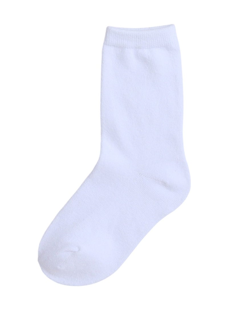 victor and jane PACK OF 3 PLAIN CREW SCHOOL SOCKS - Image 2