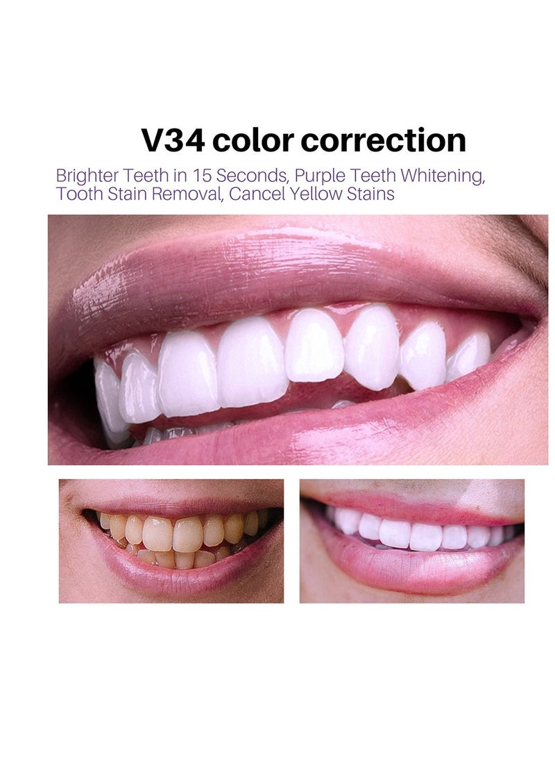 Lanthome 50ml Teeth Whitening Mousse Deep Cleaning Yellow Tones Dental Plaque Fresh Breath  - Image 5