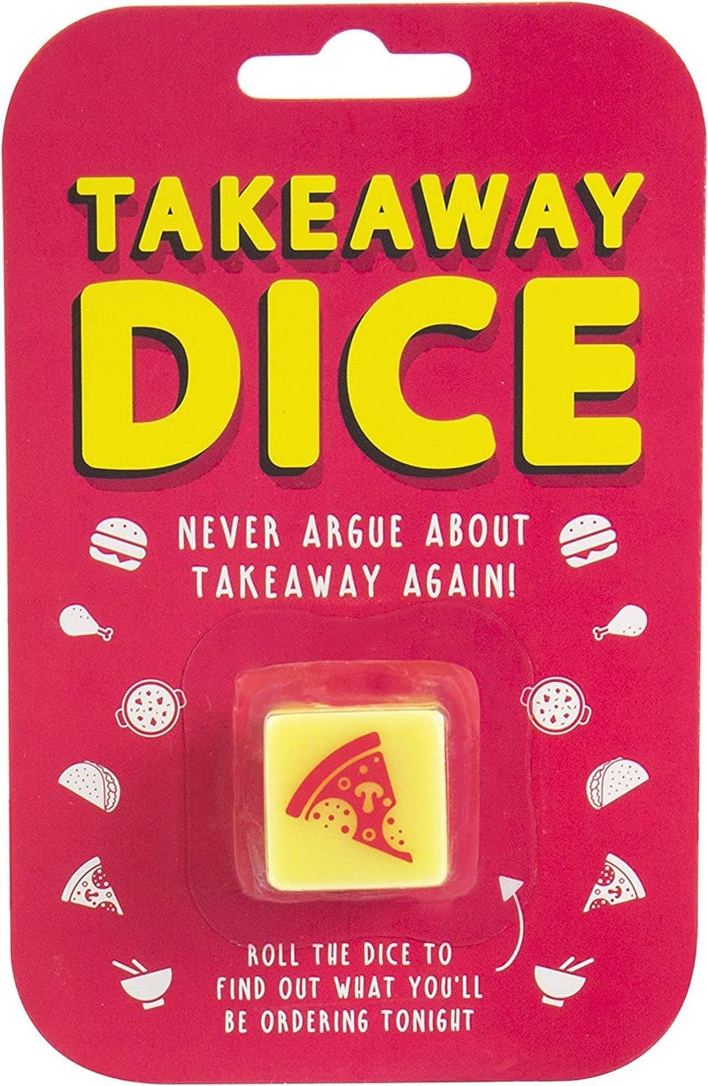 Gift Republic Take Out Dice Medium YELLOW