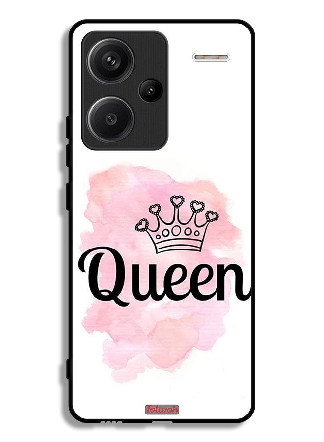 Tolwak Xiaomi Redmi Note 13 Pro Plus Protective Case Cover Queen Art - Image 1